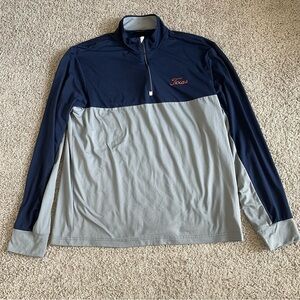 Polo Golf Ralph Lauren Texas Longhorns Quarter Zip Performance Sweater